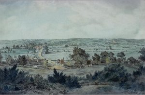 The Valley of the Stour, with Langham church in the distance