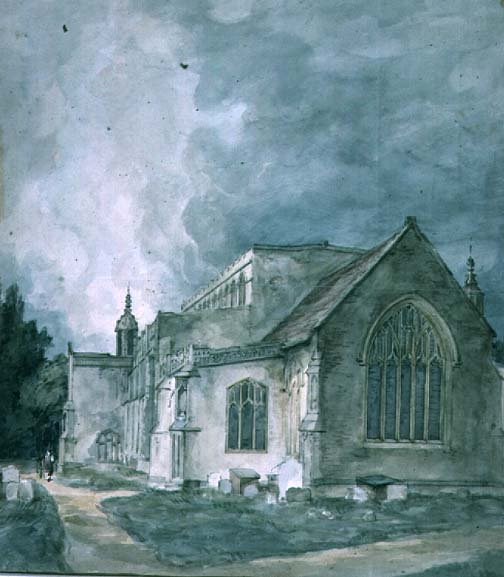 East Bergholt Church  Exterior