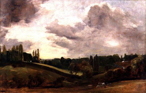 View of East Bergholt, c.1813