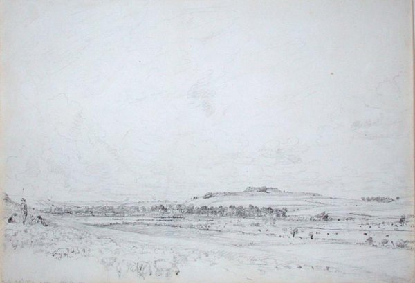 Old Sarum at Noon, 1829