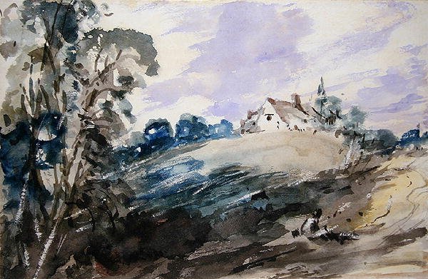 A Cottage on a High Bank