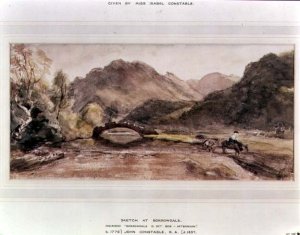 Sketch of Borrowdale, 1806, Afternoon