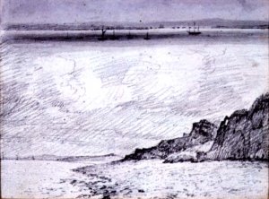 Sheerness  Coast scene near Southend, 1814