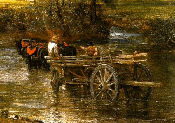 The Hay Wain (detail)