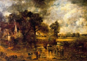 The Hay Wain (detail)