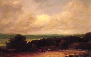 Evening Landscape At East Bergholt