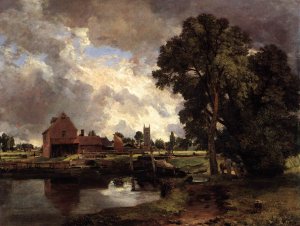 Flatford Mill (detail) 1817