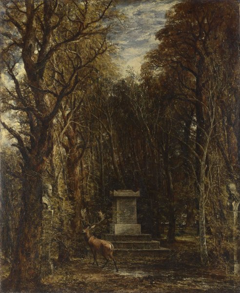 The Cenotaph to Reynold's Memory, Coleorton, c.1833