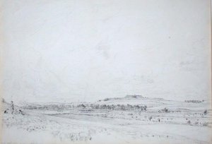 Old Sarum at Noon, 1829